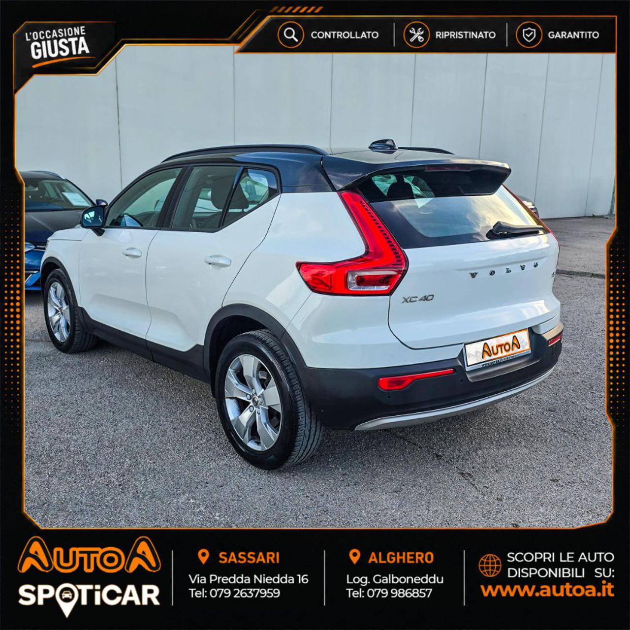 VOLVO XC40 D3 AWD Geartronic Momentum - 7